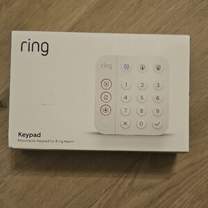 New In Box Ring Alarm Keypad 2nd Gen Emergency Response with White Finish